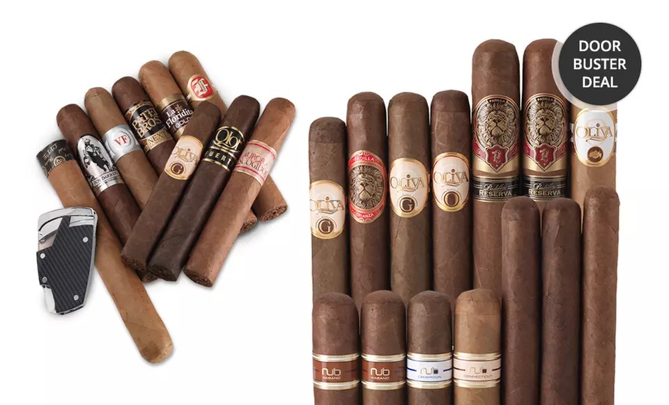 Cigar Sampler Bundles. Multiple Bundles Available from $29.99–$39.90. - Primary Image
