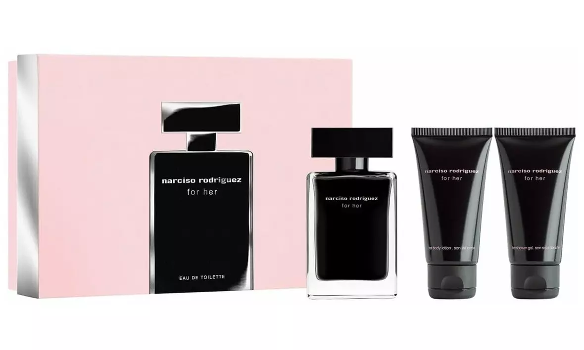 3-teiliges Damen-Geschenkset von Narciso Rodriguez „For Her“ - Primary Image
