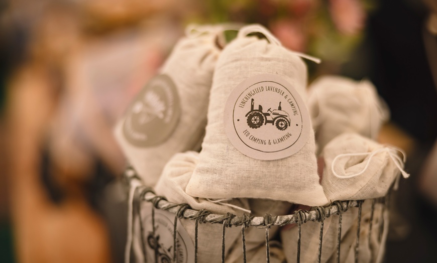 Image 12: Discover Beautiful Lavender Fields & Afternoon Tea at Finchingfield Camping with Up to 33% Off!