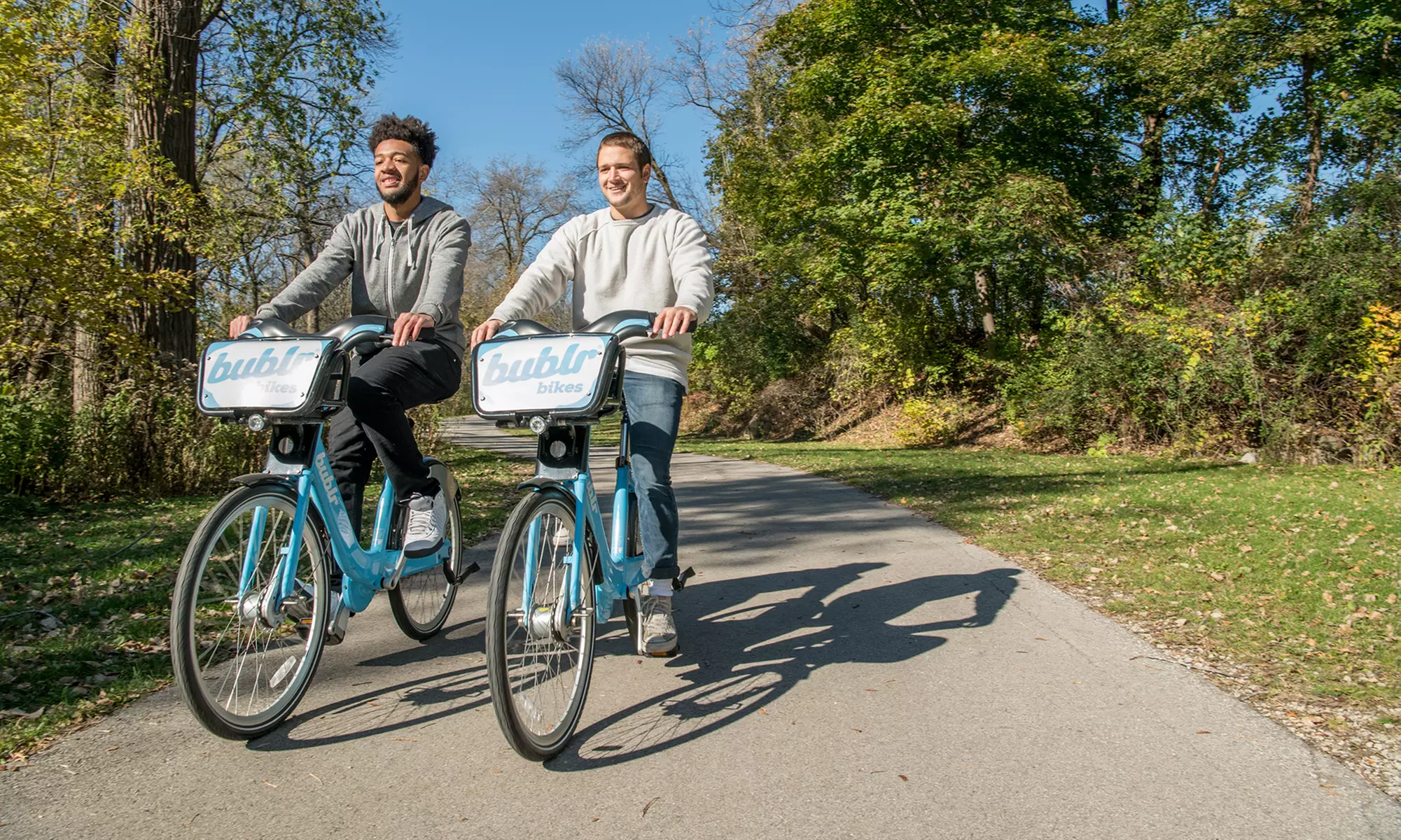 30 Days of Unlimited 60-Minute Bike Rentals for One, Two, or Four from Bublr Bikes (Up to 51% Off) - Primary Image