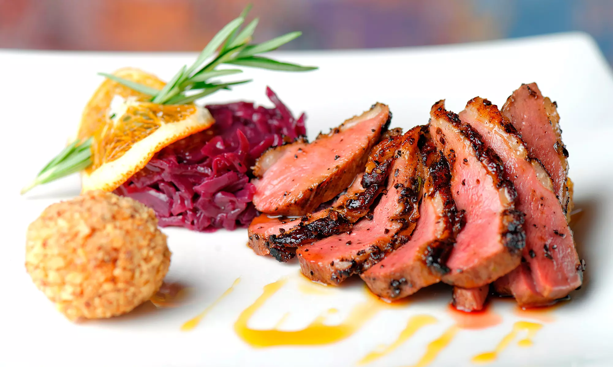 Dîner raffiné avec entrée, plat et dessert au choix pour 2 ou 4 personnes au bar-restaurant l'Adresse - Primary Image