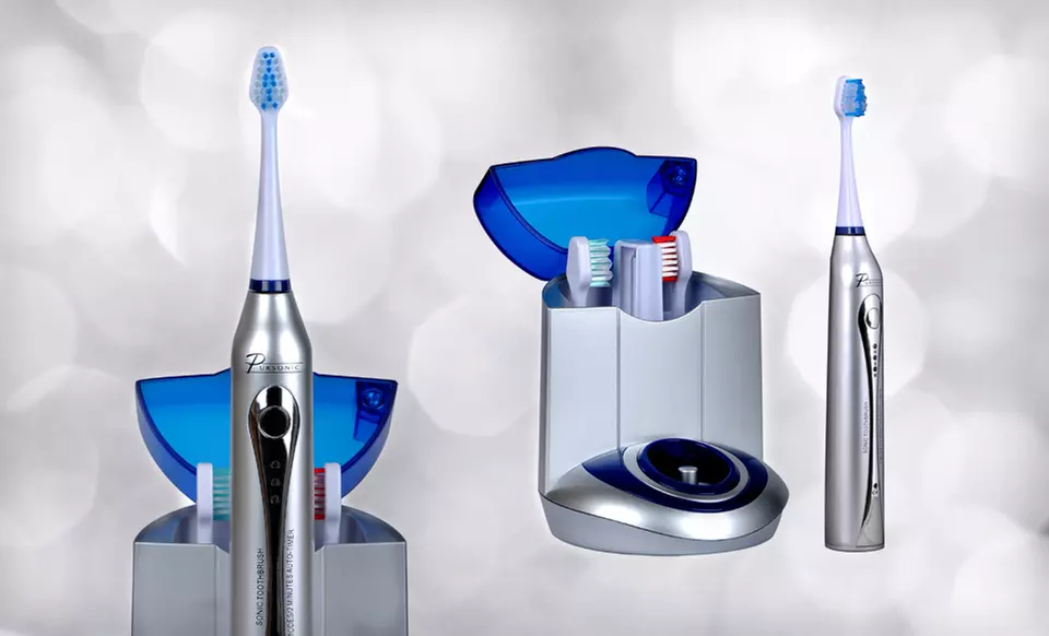 $60 for a Pursonic Deluxe Sonic Toothbrush with UV Sanitizing Function ($129.99 List Price). Free Shipping. - Primary Image