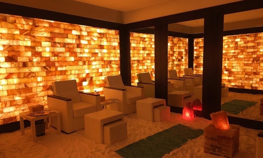 Image 8: Salt Room Yoga Experience: Wellness, Relaxation & Breathing Sessions