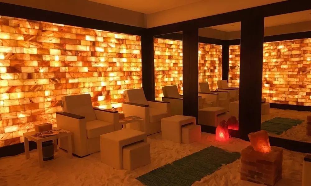 Salt Room Yoga Experience: Wellness, Relaxation & Breathing Sessions
