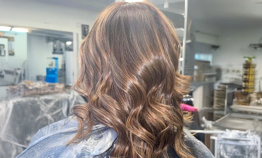 Image 2: Women's Haircut and Blow Dry with Root Tint or Full Colour and Finish