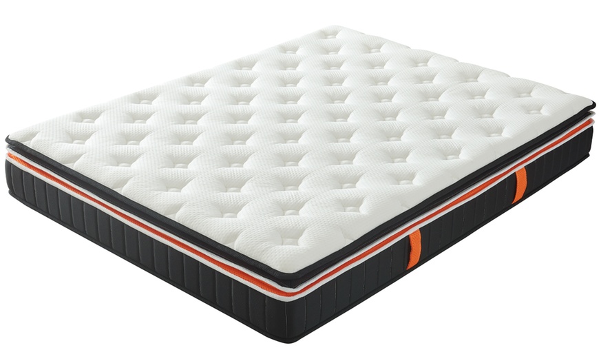 Image 2: Matelas Épais : Double surmatelas et mémoire de forme