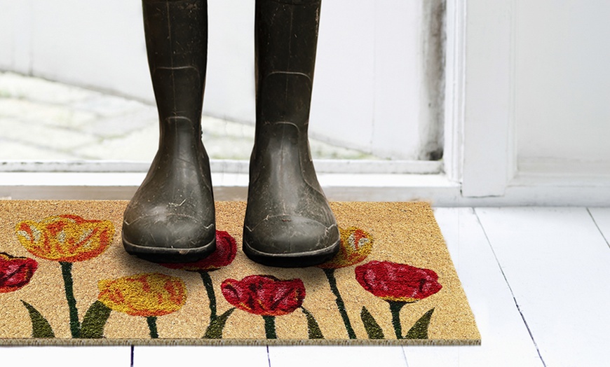 Image 50: Antislip kokosnoot deurmat