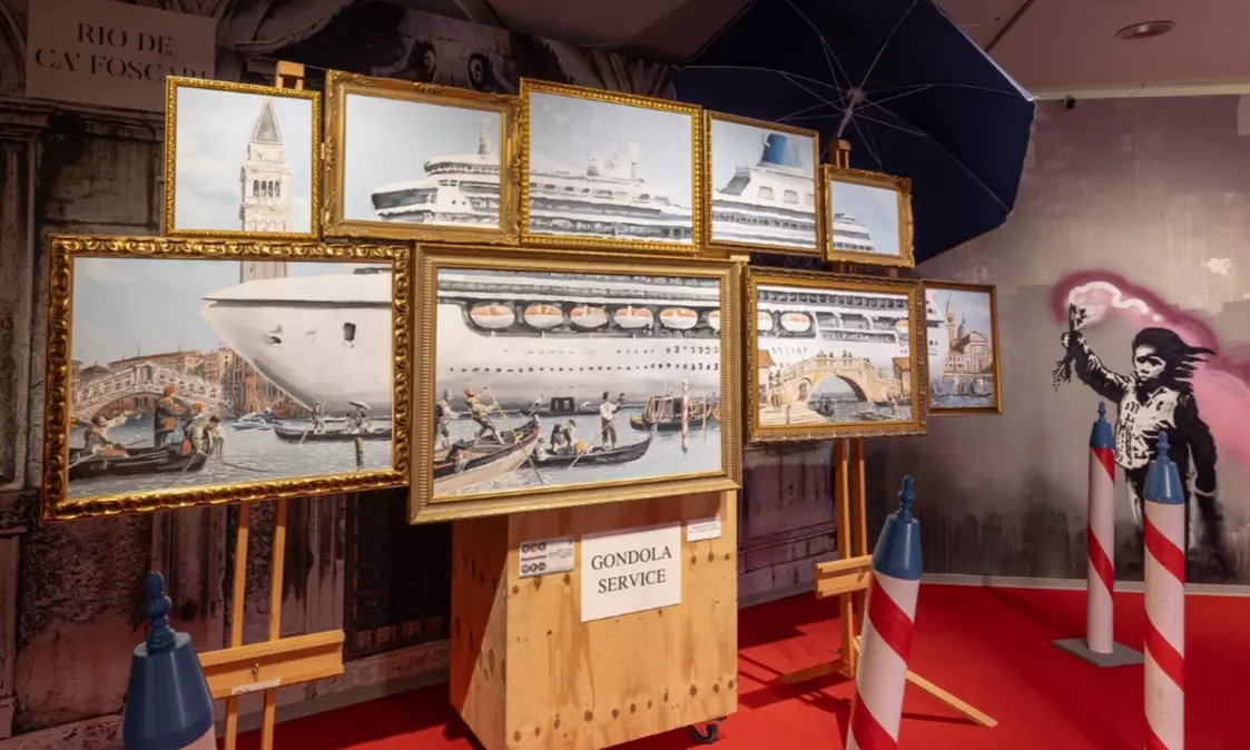 1 Ticket für "House of Banksy" in Mannheim vom 04.11. bis 23.12.2025