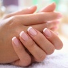 Image 1: Gel or Russian Manicure & Pedicure Sessions for Glossy Nails