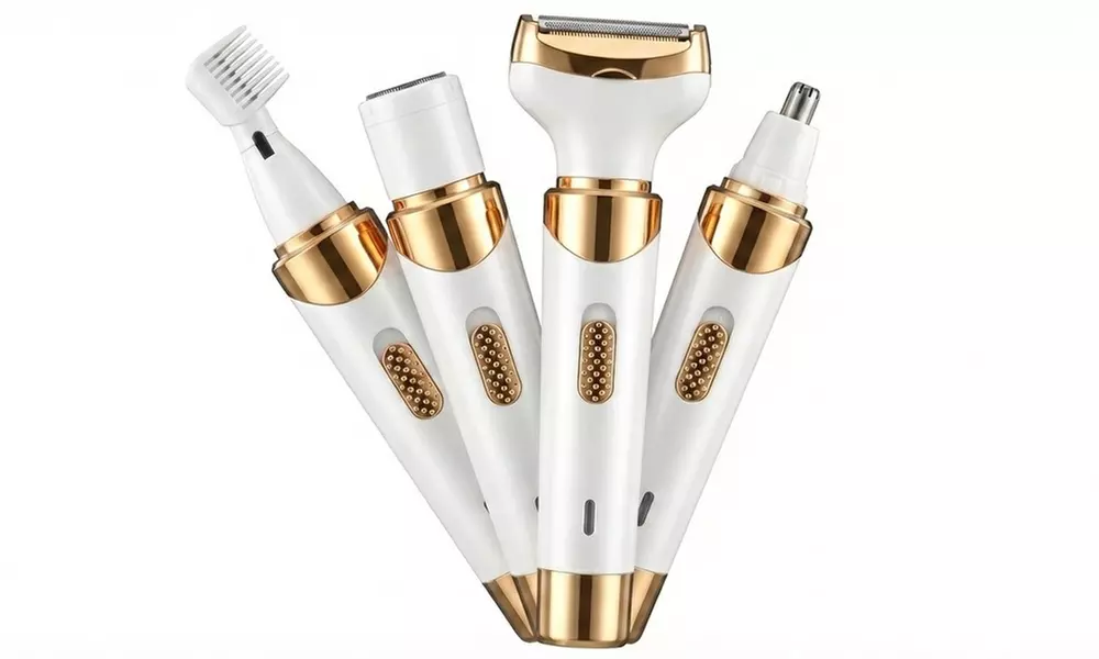 Women’s 4-in-1 Electric Shaver - Rechargeable Wet & Dry Hair Remover
