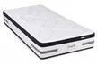 Matelas Versailles hybride, mémoire de forme et ressorts ensachés, 24 cm, Soutien optimisé, Bellecour, livraison offerte - Second Medium