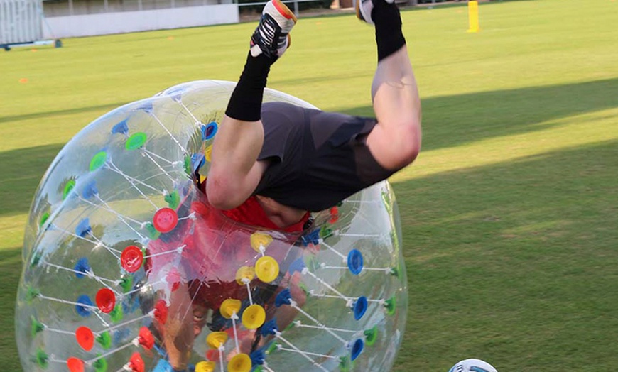 Image 2: Zorb Football Game