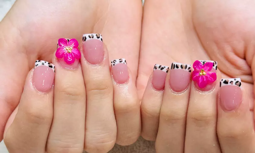 Get a Full Set of Acrylics, Gel Mani & Pedi for Stunning Nails