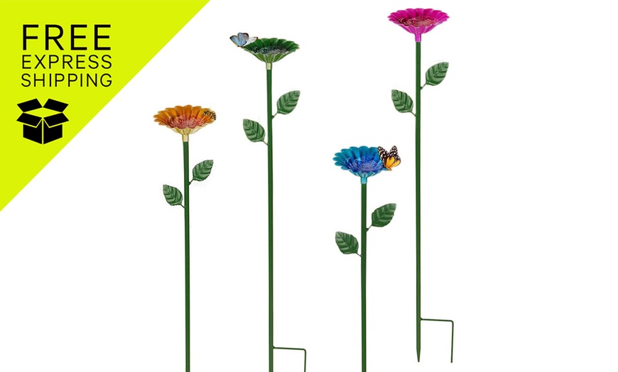 Image 1: 4Pcs Bee Water Feeders