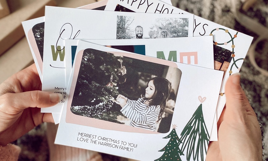 Image 5: Up to 61% Off Custom Holiday Photo Cards – Lovely Little Cards