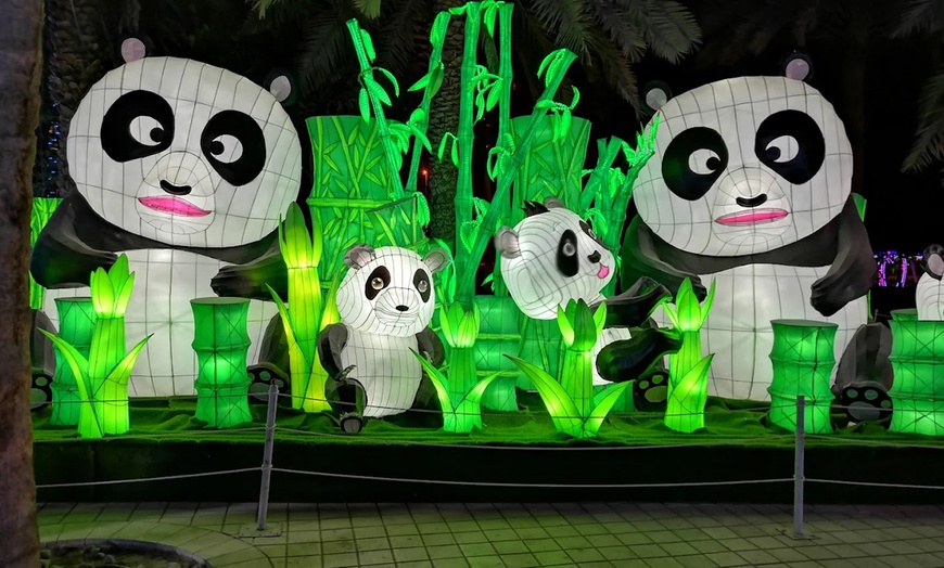 Image 2: Dubai Garden Glow Experience – Entry for 1–4 People