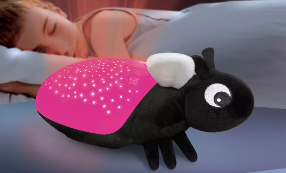 Discovery Kids Firefly Nightlight and Star Projector in Pink or Blue. Free Returns. - Primary Image