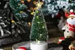Three-Pieces Tabletop Christmas Tree with Lights - Second Medium