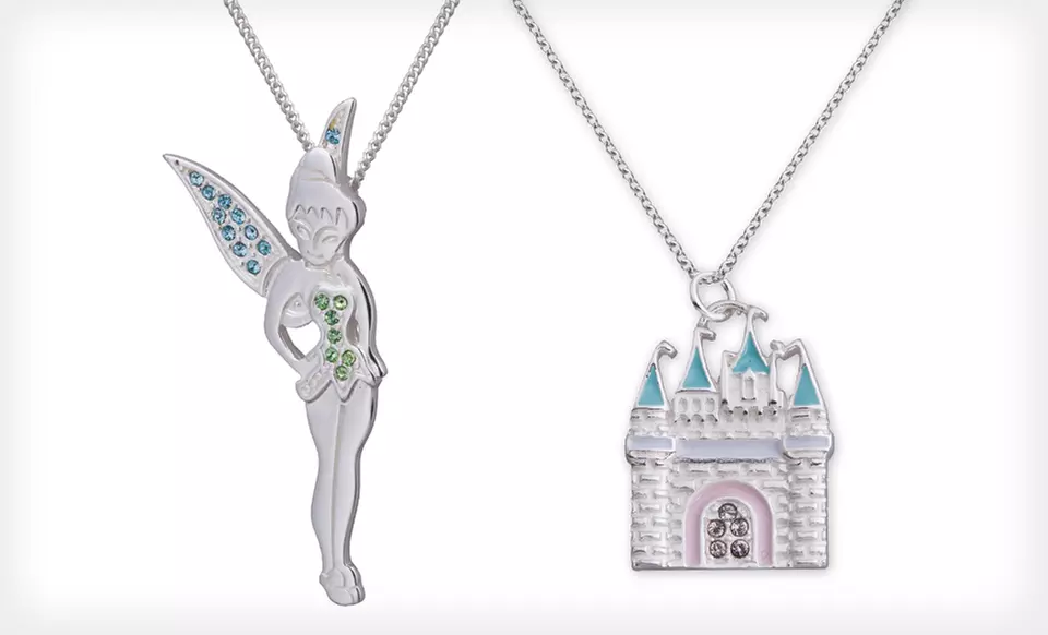 $17.99 for a Disney Cubic Zirconia Necklace ($49.99 List Price). Five Options Available. Free Shipping and Free Returns. - Second Medium