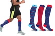 XTF Knee High Pro Zone  Compression Socks  (3-Pairs or 6-Pairs) - Second Medium