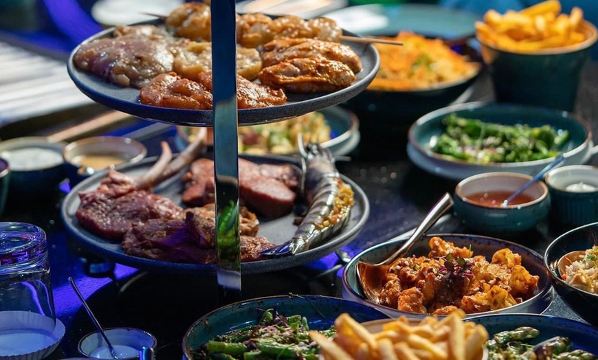 Image 3: Savor Charcoal BBQ with Soft Drinks For a Child or Up to Four Adults 