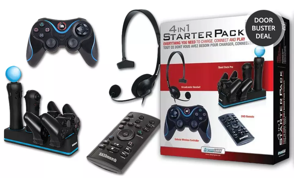 PS3 4-in-1 Starter Pack. Free Returns. - Primary Image