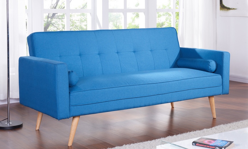 Image 3: Fabric Sofa Bed