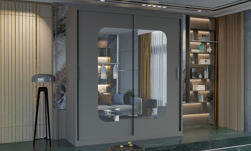 Image 3: Sliding Wardrobes 4 Montana Sliding Wardrobe with Mirror