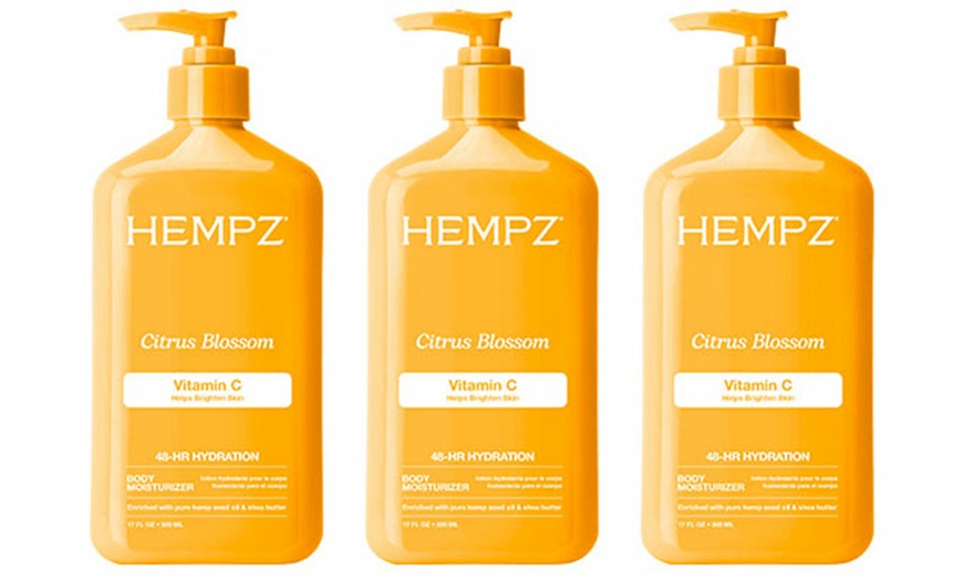 Image 5: Hempz Herbal Body Moisturizer Lotion 17oz each (2 or 3 Pack) 