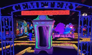 Glow-In-The-Dark Monster Monster Mini Golf Fun with Game Cards