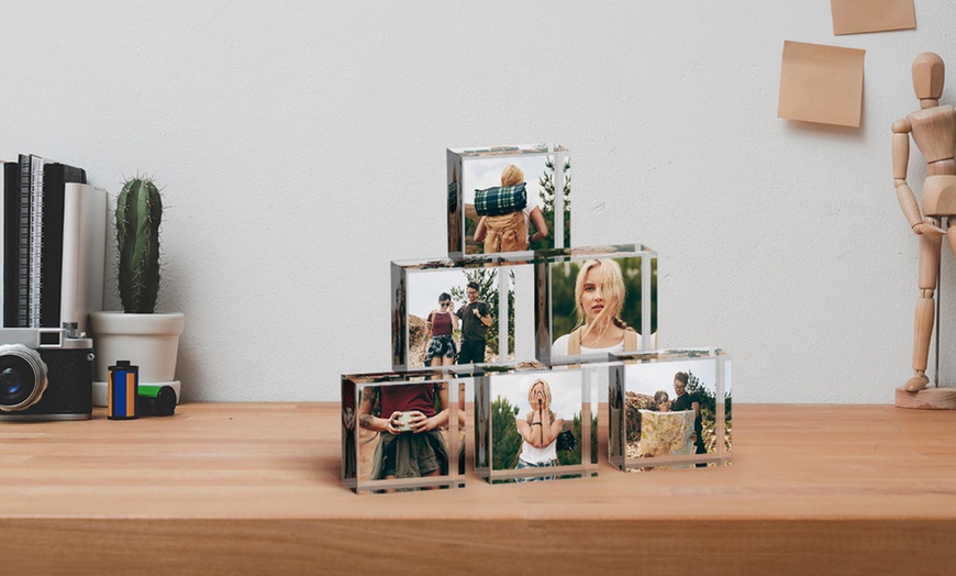 Image 6: Personalised Mini Acrylic Photo Block from Photo Gifts