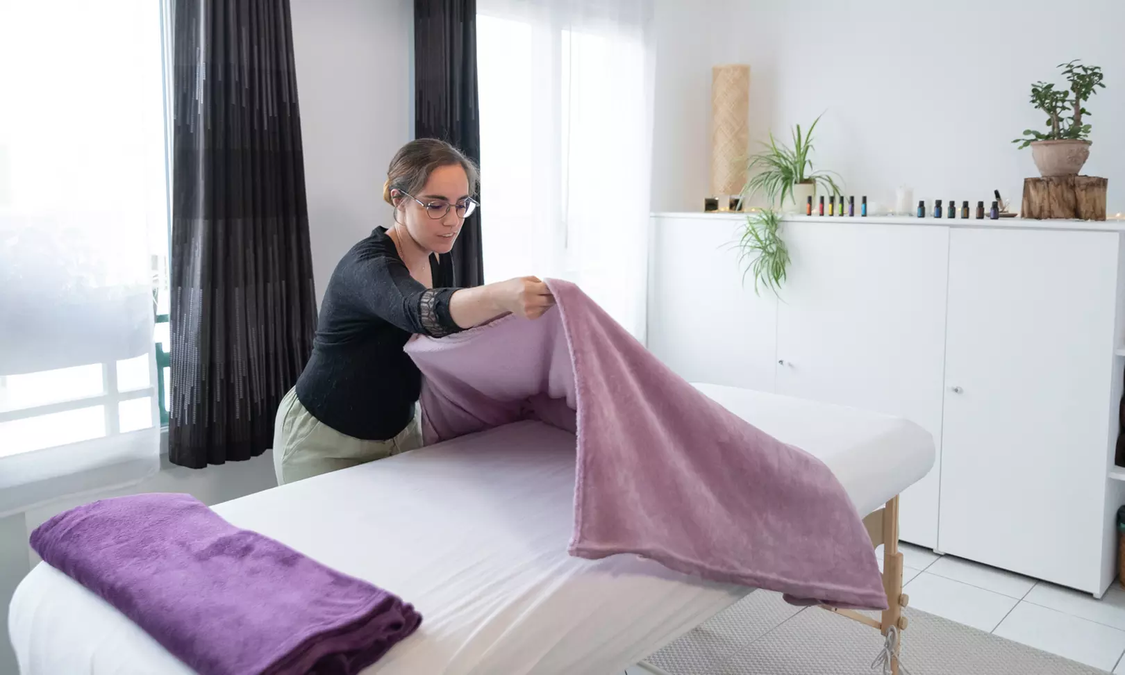 Massage d'1h ou 1h30 au choix avec Blandine ō Naturel