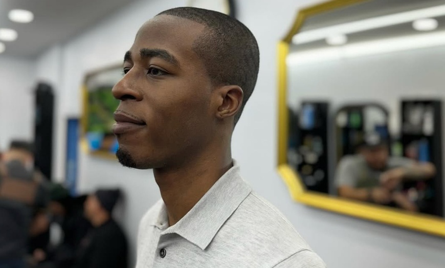 Image 3: Get One, Two, or Three Men's Haircut with Shave and Hot Towel