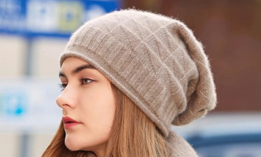 Image 8: 1 ou 2 bonnets en laine mérinos pour femme