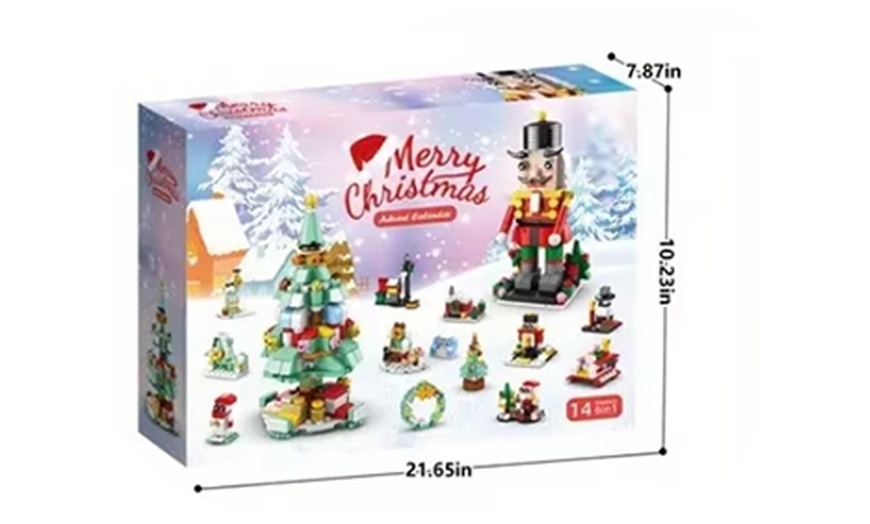 Image 2: Baustein-Adventskalender mit 12 Türchen