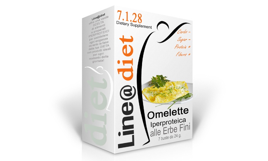 Image 23: Line@diet Keto Cremesuppen und Omeletts (bis zu 99,07€/1kg)