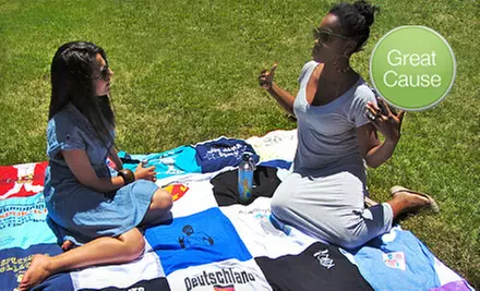 $65 for an Upcycled T-Shirt Blanket from Project Repat (a $130 Value) - Primary Image