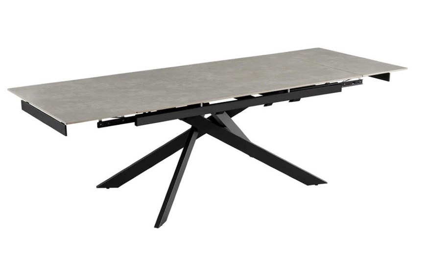 Image 9: DS Living Zaira Sintered Stone Dining Room Table