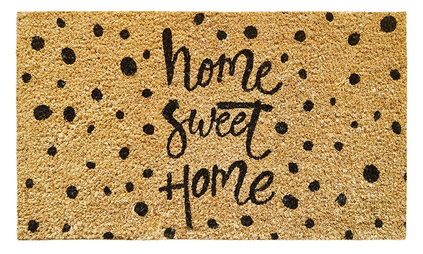 Image 77: Zerbino in cocco con retro antiscivolo