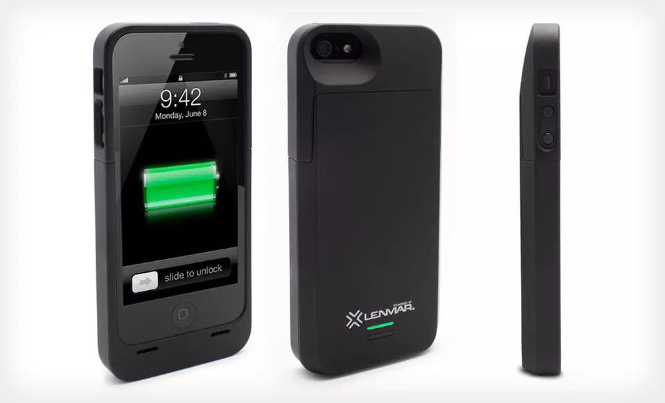 Lenmar Meridian Apple Certified Battery Case for iPhone 5/5s. Multiple Colors Available. Free Returns. - Second Medium