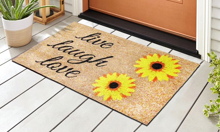 Image 22: Zerbino in cocco con retro antiscivolo