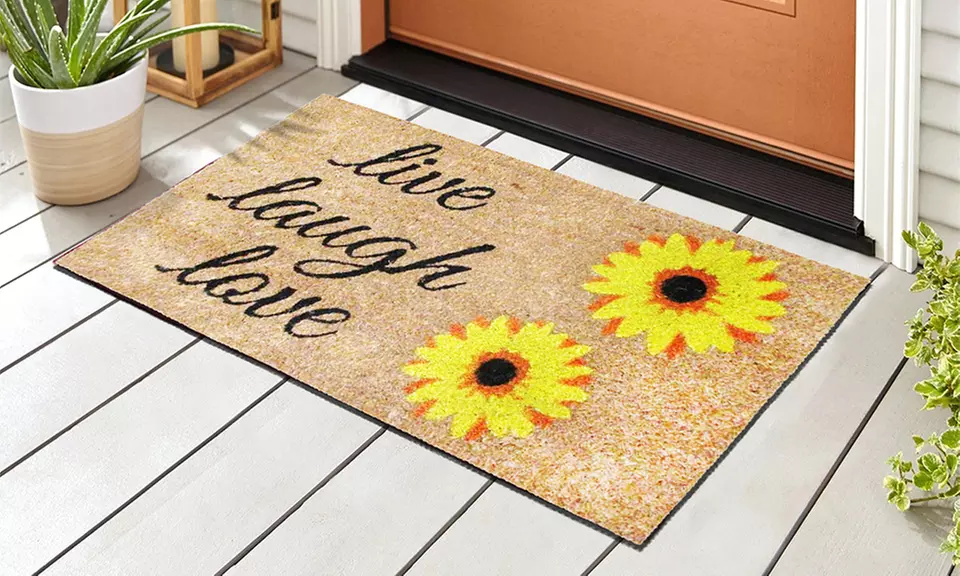 Zerbino in cocco con retro antiscivolo