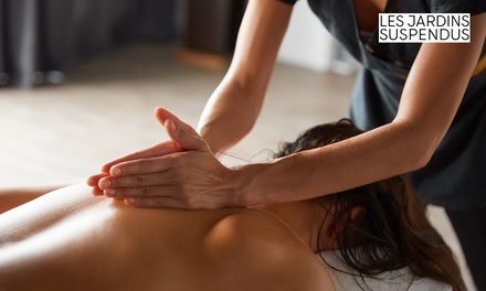 A Paris 9ème : massage "Evasion" personnalisé de 50 min. - Les Jardins Suspendus