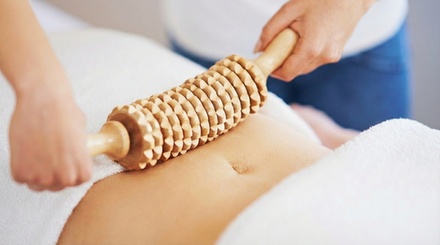 1 Session - 50min Wood Therapy /Maderoterapia & Lymphaic Drainage - Neon Spa
