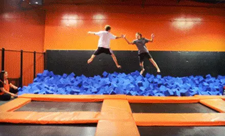 Trampoline Jumping on Monday–Thursday or Friday–Sunday for Two or Four at Urban Air Trampoline Park (Up to Half Off) - Primary Image
