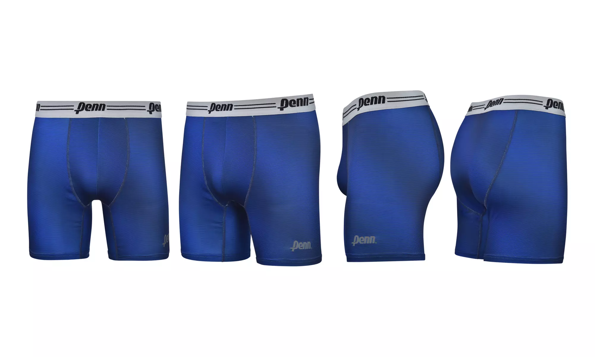 PENN Mens Performance Boxer Briefs - 12 Pack Tagless No Fly Mystery Colors