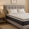 Image 1: Matelas 22 cm à mémoire de forme, ressorts ensachés et gel
