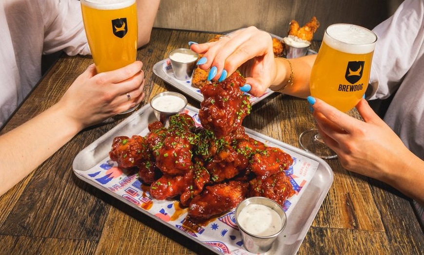 Image 2: BrewDog Beer School + Festive Pizzas, Burgers & Holiday Drinks