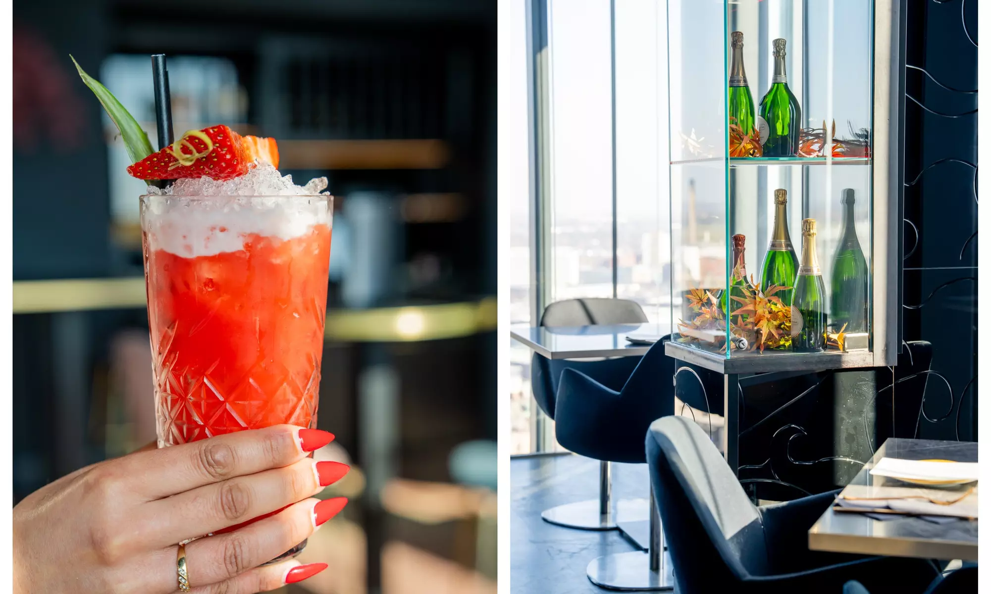 2-Course Dining & Cocktails for 2–4 People with Live Music at 3Sixty