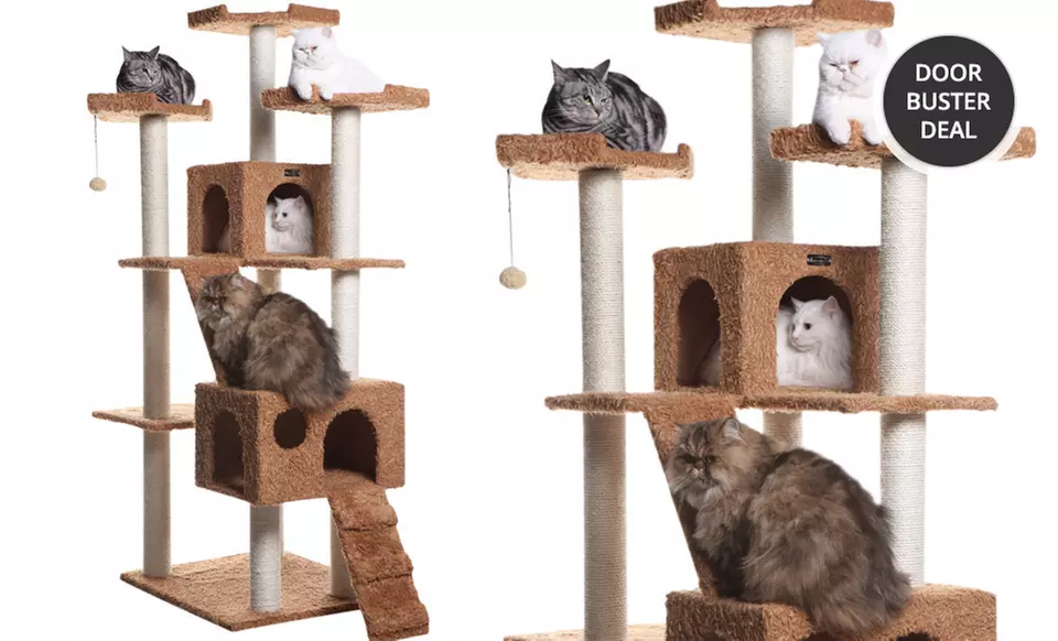 Armarkat Classic Cat Trees. Multiple Styles and Sizes Available from $79.99–$119.99. Free Returns. - Primary Image